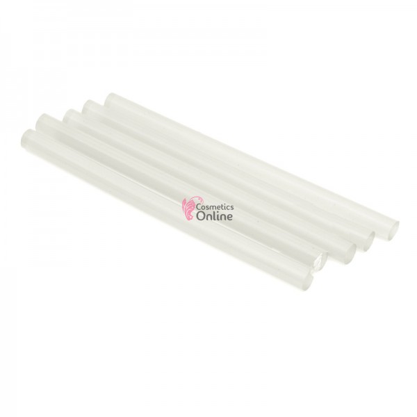 Cheratina batoane pentru extensii de par, 4 bucati  Alba